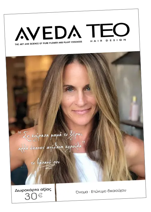 Aveda teo gift card Women